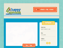 Tablet Screenshot of happysproutscenter.com